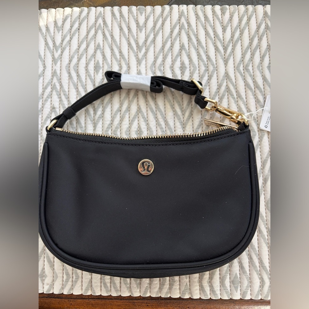 Lululemon Athletica Black Shoulder Bag